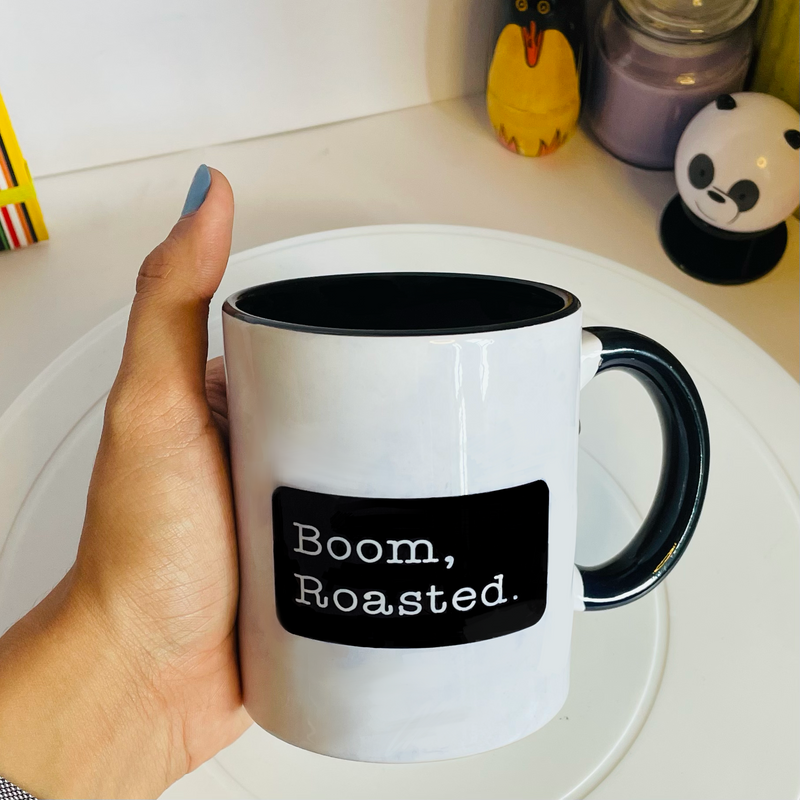 Boom Roasted The Office Inspired Black Coffee Mug