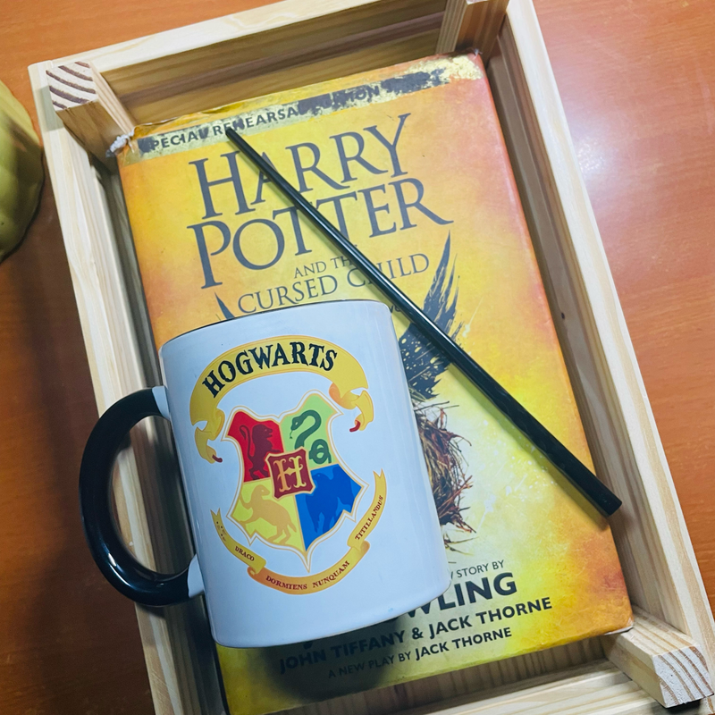 Hogwarts House Harry Potter Inspired Black Coffee Mug